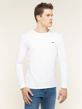 Levi's® Levi's® Longsleeve krekls Original Logo Tee 72848-0000 Balts Regular Fit