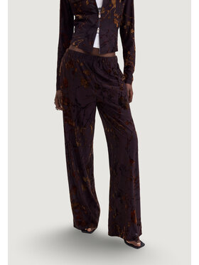 Desigual Desigual Chinosy PANT_BUCAREST Brązowy Egg Fit