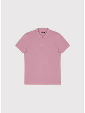 Pako Lorente Pako Lorente Polo P26SN-TX-004 Różowy Classic Fit