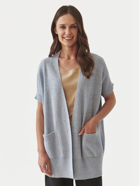 Tatuum Tatuum Cardigan Pulover T2416.106B Blu Regular Fit