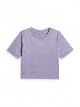 4F 4F T-Shirt SOLAR PUNK Fioletowy Slim Fit