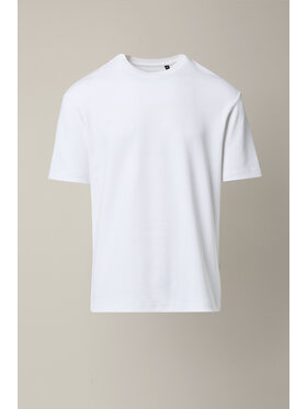 Lancerto Lancerto T-Shirt Anselmo Biała TS073126000001 Biały Regular Fit