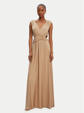 ACCESS FASHION ACCESS FASHION Estélyi ruha 53-3389-391 Bézs Slim Fit