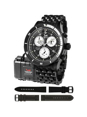 Vostok Europe Vostok Europe Zegarek 6S30-5104184B Czarny