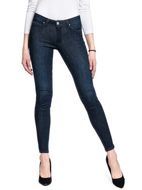 Lee Lee Jeansy SCARLETT Niebieski Skinny Fit