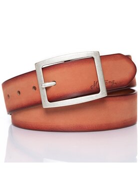 Mustang Mustang Pasek Męski BELT Pomarańczowy