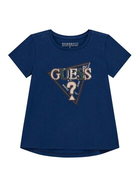 Guess Kids Guess Kids Top 176321 Niebieski Classic Fit