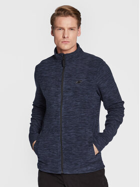 4F 4F Fleecejacke H4Z22-PLM350 Dunkelblau Regular Fit