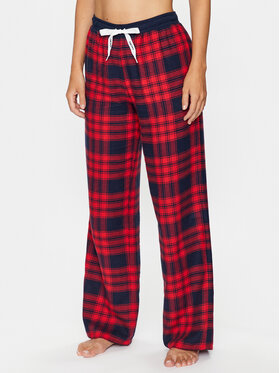 DKNY DKNY Pantaloni pijama YI2722591 Roșu Relaxed Fit