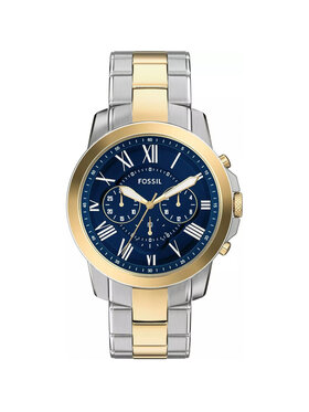 Fossil Fossil Zegarek FS6132 Srebrny