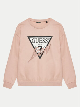 Guess Guess Majica dugih rukava J4BQ04 KAV34 Ružičasta Regular Fit