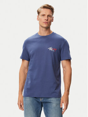 Tommy Jeans Tommy Jeans Tricou DM0DM22538 Albastru Regular Fit
