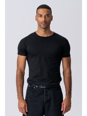 TeeShoppen TeeShoppen T-Shirt 'Muscle Collection' Czarny Slim Fit