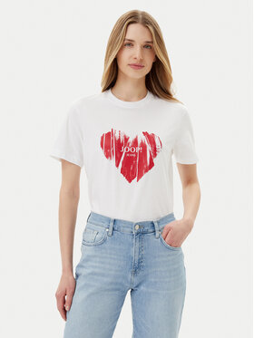 JOOP! Jeans JOOP! Jeans T-särk Tessa 30046948 Valge Regular Fit