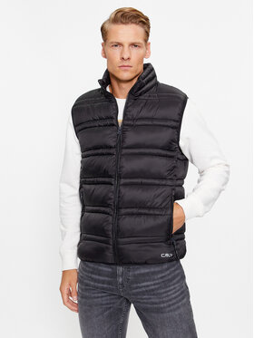 CMP CMP Vestă 33K2007 Negru Regular Fit