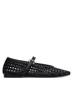 Tommy Hilfiger Tommy Hilfiger Baleriny Mary Jane Ballerinas FW0FW09244 Czarny
