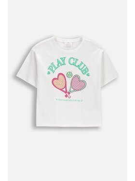 Coccodrillo Coccodrillo T-Shirt WC6143202JGK-001 Bílá Regular Fit