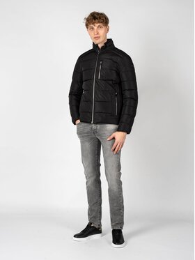Geox Geox Giacca di transizione M0428D T2666 Nero Regular Fit