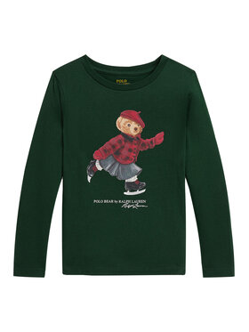 Polo Ralph Lauren Polo Ralph Lauren Bluză 312P00435500 Verde Regular Fit