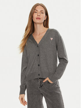 Guess Jeans Guess Jeans Кардиган W4BR16 Z3HO2 Сірий Regular Fit
