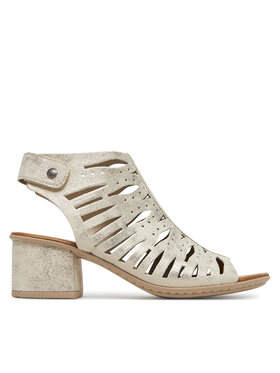 Rieker Rieker Sandalen 64676-60 Goldfarben