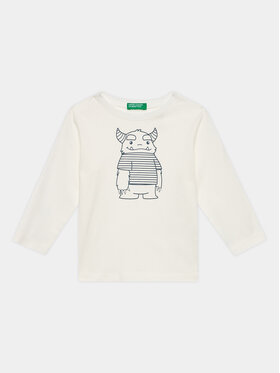United Colors Of Benetton United Colors Of Benetton Блузка 3096G10AS Білий Regular Fit