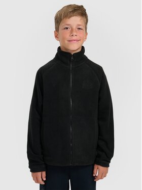 4F 4F Felpa di pile 4FJRAW25TFLEM490-20S Nero Regular Fit