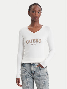Guess Guess Pulover W6BR55 Z1456 Crem Regular Fit