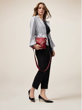 Oltre Oltre Pantaloni di tessuto P287R008384N033 Nero Regular Fit