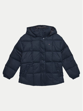 Tommy Hilfiger Tommy Hilfiger Geacă din puf KG0KG08392 D Bleumarin Regular Fit