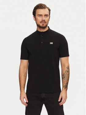 KARL LAGERFELD KARL LAGERFELD Pólóing 745089 551221 Fekete Regular Fit