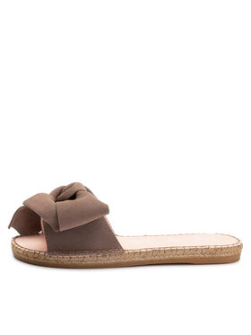 Manebi Espadrile Sandals With Bow K 1.9 J0 Smeđa