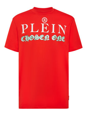 PHILIPP PLEIN PHILIPP PLEIN T-Shirt 1433 Czerwony Regular Fit