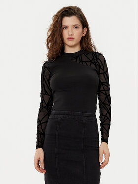 ONLY ONLY Bluse Colette 15337504 Schwarz Regular Fit