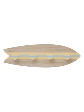 MIAhome MIAhome Wieszak dla dzieci 54,5x16,5 cm SURFING Beżowy