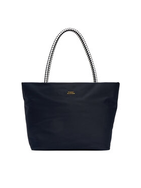Tommy Hilfiger Tommy Hilfiger Ročna torba Th Marina Hobo/Tote Nylon AW0AW18862 Mornarsko modra