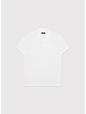 Pako Lorente Pako Lorente Polo P26SF-TX-003 Biały Classic Fit