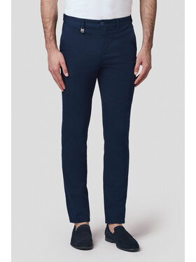 Lancerto Lancerto Chinosy Mikkeli SP082125000001 Granatowy Regular Fit