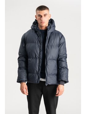 TeeShoppen TeeShoppen Płaszcz 'Basic Collection' Granatowy Regular Fit