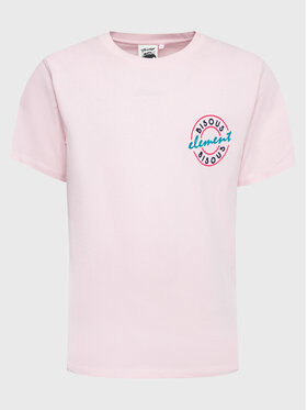 Element Element T-shirt Le Cercle ELYZT00229 Rosa Regular Fit