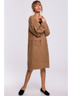 Made of Emotion Made of Emotion Sweter M514 Beżowy Classic Fit