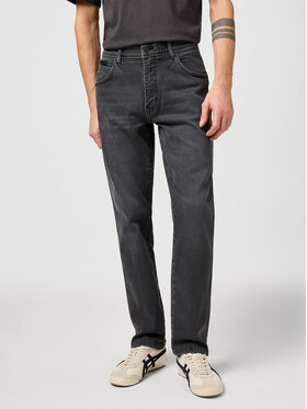 Wrangler Wrangler Jeansy TEXAS SLIM Czarny Regular Fit