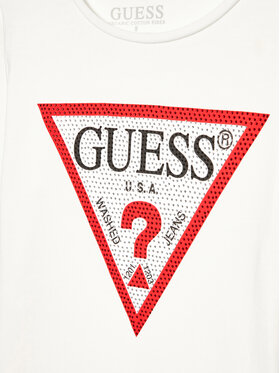 Guess Bluza J2YI50 K6YW1 Bela Regular Fit