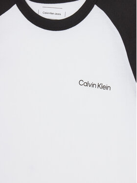 Calvin Klein Jeans T-shirt IB0IB02352 Bijela Regular Fit