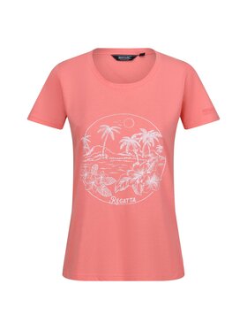 Regatta Regatta T-Shirt Filandra VIII Różowy Short Fit