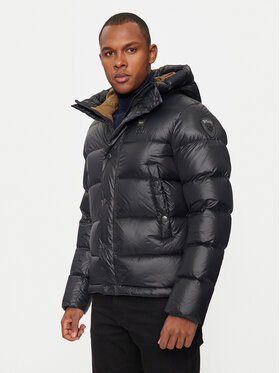 Blauer Blauer Vatovaná bunda 24WBLUC03028 Černá Regular Fit