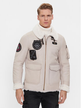 Aeronautica Militare Aeronautica Militare Peau lainée 232PN1591876 Beige Regular Fit