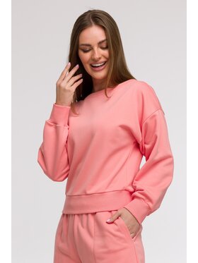BeWear BeWear Bluza B293 Różowy Comfortable Fit