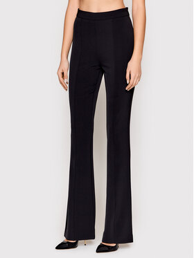 Marciano Guess Marciano Guess Kalhoty z materiálu Chloe 1BGB07 9373Z Černá Slim Fit