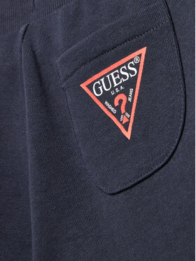 Guess Donji Dio Trenerke N93Q17 KAUG0 Tamnoplava Relaxed Fit